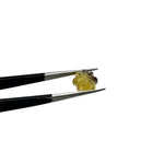Load image into Gallery viewer, Carved Multi Fluorite Beads: Rainbow Pumpkin Gemstone, 6x8 mm