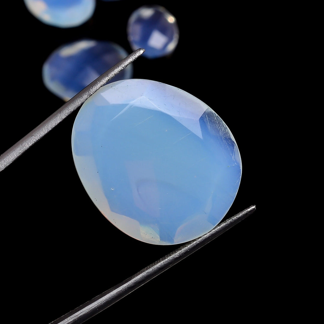 2,10,20,25,50pcs A-one Quality Opalite freeform Rosecut, opalite rosecut, gemstone for jewelry, jewelry making rosecut 13X10 24X20 mm