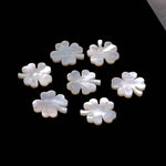 Load image into Gallery viewer, 1 Pc Pearl Flower Shape Beads, Mother of Pearl Hand Carved Flower Gemstone for Jewelry, Hand Carved Floral Beads, 15 MM, Top Drill Beads