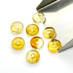 Load image into Gallery viewer, 2,3,4,5,6 pcs 100% Natural citrine donut Shape Carved Gemstone, Loose Gemstone, donut Shape Gemstone for Jewlery, Carved Gemstone 12 mm