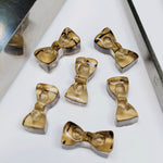 Load image into Gallery viewer, 2,3,4,5 Pcs Natural Smokey Quartz Hand Carved Bow Shape, Bow Shape Gemstone For Jewellery, Bow Shape Gemstone, 12X6 mm
