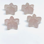 Load image into Gallery viewer, 2,3,4,5 Pcs Natural Rose Quartz Hand Carved Flower Shape, Carved Flower Shape Gemstone For Jewellery, Flower Shape Gemstone, 10 mm