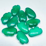 Load image into Gallery viewer, 2,3,4,5,6 Pcs 100% Natural Green Onyx Clouds Shape Jewellery Making Loose Gemstone, Smooth Carved Gemstone, Gemstone For Jewellery 12X7 mm