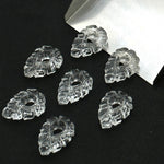 Load image into Gallery viewer, 1,2,3,4,5 pcs Natural Crystal Quartz Pear Shape Carved Gemstone, Pear Shape Carving, Crystal Quartz Hand Carved Gemstone for Jewlery 18X12mm