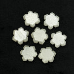 Load image into Gallery viewer, Natural White Moonstone Flower Shape Beads, Carved Flower Shape Gemstone, Flashy Labradorite Carving Beads, 11 MM Loose Beads for Jewelry