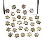 Load image into Gallery viewer, Natural Smokey Quartz Little Stars, Brown Smokey Quartz Star Shape Beads, 6 MM Star Shape Gemstone for Jewlery, 6 Sides Carving Star Beads
