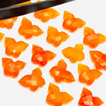 Load image into Gallery viewer, Natural Carnelian Butterfly Shape Carving Beads, Faceted Butterfly Gemstone, Carnelian Animal Carving Beads For Jewelry, Charm Beads 14MM