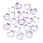 Load image into Gallery viewer, Natural Pink Amethyst Heart Shape Briolette's, Amethyst Smooth Heart Shape Beads, AAA Hand Carved Heart Charms, Jewelry Making Beads 12 MM