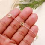 Load image into Gallery viewer, Natural Lemon Quartz Star Beads Bracelet, Lemon Quartz Healing Star Beads Jewelry, 925 Silver Bracelet Fancy Bracelet for Girls, 8 MM
