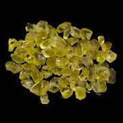 AAA Lemon Quartz Rough Gemstone: Natural Raw Crystal Lot (17X13 32X23 mm)