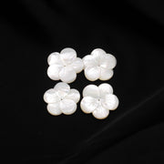 1 Pc Beautiful Pearl Flower Beads, Natural Mother of Pearl Flower Shape Gemstone, Carved Flowers Beads, 23 MM, Center Drill