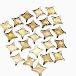 Load image into Gallery viewer, Natural Smokey Quartz Ninja Star Shape Carving Beads, Fancy Star Shape Gemstone Beads, 11X15 MM Jewelry Making Star Shape Briolettes Beads