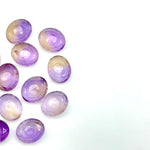 Load image into Gallery viewer, Natural Ametrine Carved Evil Eye Beads, Ametrine Evil Eye Charm Beads For Jewelry Making, Carving Beads, 10X12MM, Gemstone Protection Beads