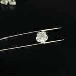 Load image into Gallery viewer, AAA Crystal Quartz Flower Shape Faceted Gemstone, Flower Shape Carving Cut Stones For Jewelry Making, 10 MM Clear Visible Crystal Beads