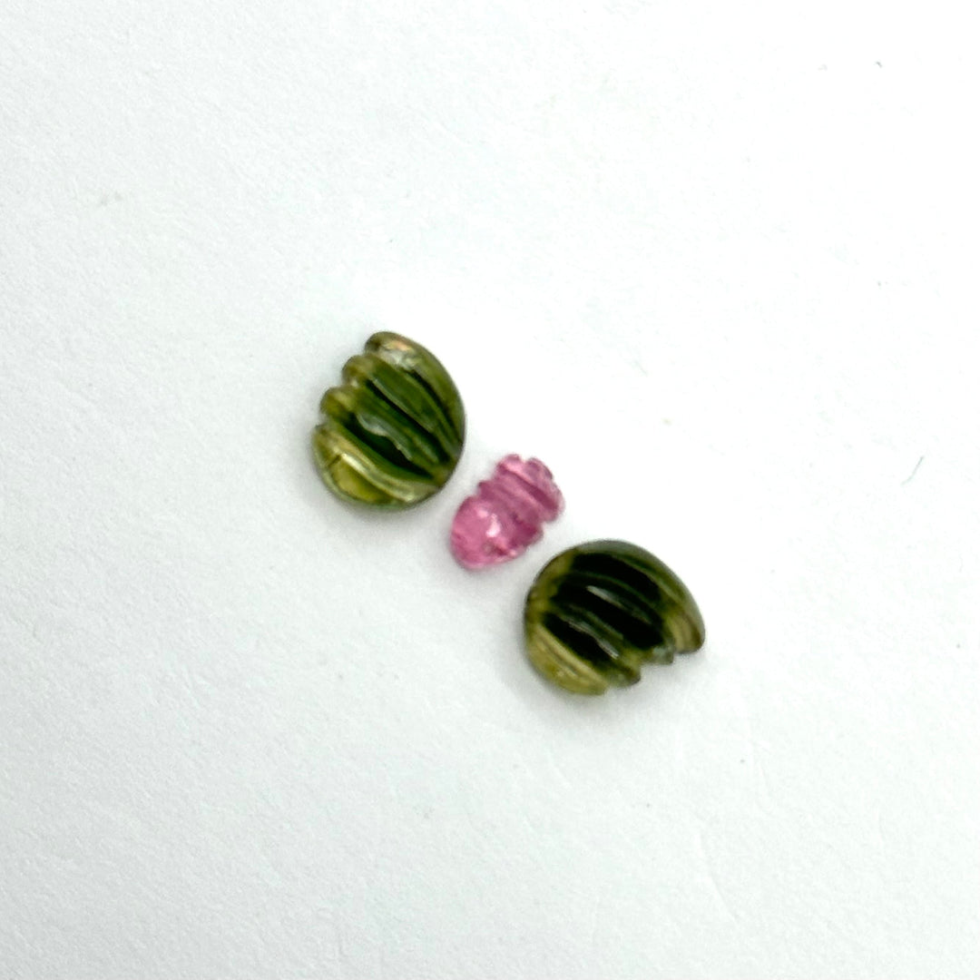 natural tourmaline Butterfly Shape Carving, Hand carved tourmaline Butterfly loose carving, carved butterfly for jewelry Making 19x7mm.