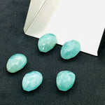 Load image into Gallery viewer, 2 pcs A-one Quality Amanzonite freeform Rosecut, faceted rosecut, gemstone for jewelry, jewelry making rosecut, loose gemstone 5X8 10X13 mm