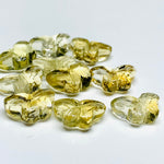 Load image into Gallery viewer, 2,3,4,5,6 100% Natural Citrine Butterfly Shape Carving ,Hand carved Butterfly shape Gemstone , carved Gemstone For jewellery Making,12X7 mm