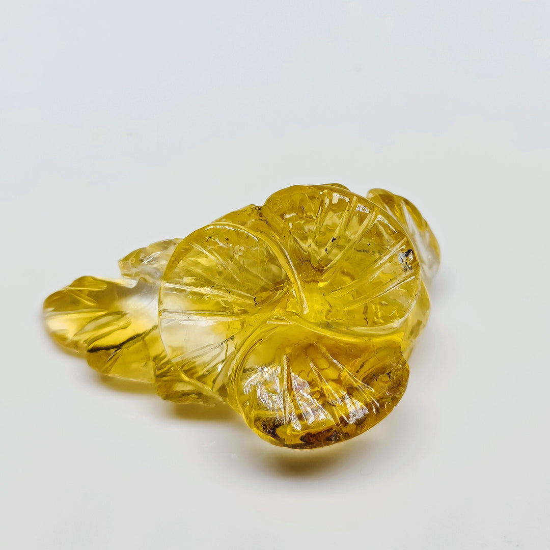 100% Natural AAA Quality 4 Pcs Fancy Shape Carved Gemstone, Carving, Loose Gemstone, Citrine hand carved Gemstone For Jewellery Making,