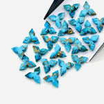 Load image into Gallery viewer, Copper Copper Turquoise Star Carving Beads, Fancy Star Shape Gemstone Beads, 12 MM Jewelry Making Star Shape Briolette Beads