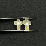 Load image into Gallery viewer, Natural Golden Rutile Cross Shape Beads ~ Rutile Carvigs Gemstone Beads ~ Faceted Golden Rutile Beads ~ 15 MM Cross Charm Beads ~ Holy Cross
