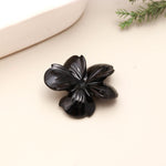 Load image into Gallery viewer, Natural Black Onyx Carved Flower Shape Stone, Black Onyx Handmade Flower Carving, 36 MM Beautiful Crafted Piece