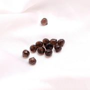 Natural Smoky Quartz Onion Shape Beads, Faceted Smoky Onion Shape Beads, Hand Carved Onion Beads, Mini Onion Carving for Jewelry Making 8 MM