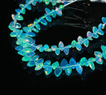 Load image into Gallery viewer, Light Blue Ethiopian Opal Marquise Shape Beads, AAA Fire Ethiopian Opal Smooth Gemstone Beads, 7 - 8 MM, 6 Inch Strand