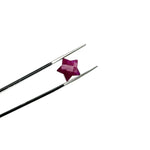 Load image into Gallery viewer, Red Ruby Hand Carved Star Shape Beads, AAA Red Ruby Faceted Star Briolettes, Loose Star Charm Beads, Colored Ruby Dyed Red Beads, 10 MM