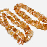 Load image into Gallery viewer, AAA quality 100% Natural Peach Moonstone Chip shape beads, 16" inch strand, Beads Strand, Chip Shape gemstone for Jewellery, 4 mm