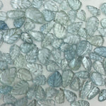 Load image into Gallery viewer, High Quality Aquamarine Leaf Shape Gemstone Beads, Aqua Blue Leaves Beads For Jewelry Making, Aquamarine Hand Carved Gemstones 7X5 - 11X7 MM