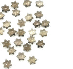 Load image into Gallery viewer, Natural Smokey Quartz Little Stars, Brown Smokey Quartz Star Shape Beads, 6 MM Star Shape Gemstone for Jewlery, 6 Sides Carving Star Beads