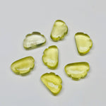 Load image into Gallery viewer, 2,3,4,5,6 Pcs 100% Natural Lemon Quartz Cloud Shape Carved Gemstone  Loose Gemstone, smooth Carved Gemstone, Gemstone For Jewellery 12X7mm