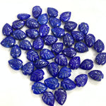 Load image into Gallery viewer, AAA Quality 2,3,4,5 Pcs 100% Natural Lapis Lazuli Leaf Shape Briolettes Carving Gemstone,Leaf Shape Gemstone,Gemstone For Jewellery 8.5X6mm