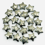 Load image into Gallery viewer, Natural Pyrite Star Shape Briolettes, AAA Pyrite Faceted Star Shape Beads, Fancy Star Stones for Jewelry Making, 15 MM Power Star Charms