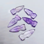 Load image into Gallery viewer, Natural Pink Amethyst Bullet Shape Carving Beads, 26X10 MM Pink Amethyst Hand Carved Bullet Shape Loose Gemstone Beads for Jewelry Making