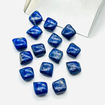 Load image into Gallery viewer, Natural Lapis Lazuli Smooth Leaf Shape Beads, Blue Lapis Hand Carved Fancy Shape Briolette's, Leaf Carving Loose Gemstone Beads, 8X10 MM