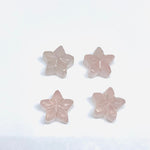 Load image into Gallery viewer, 2,3,4,5 Pcs Natural Rose Quartz Hand Carved Flower Shape, Carved Flower Shape Gemstone For Jewellery, Flower Shape Gemstone, 10 mm