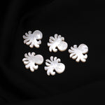 Load image into Gallery viewer, Hand Carved Mother of Pearl Octopus Charm, AAA Gemstone (20 MM, 1 Pc)