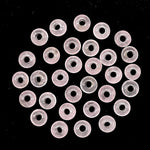 Load image into Gallery viewer, Natural Rose Quartz Donut Shape Carving, AAA Pink Quartz Donut Shape Beads, Loose Donut Shape Charm Beads, Energy Healing Stones, 6 MM