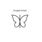 Load image into Gallery viewer, Hand Carved Mother of Pearl Butterfly Beads, Pink Pearl Charms, 10mm
