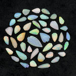 Load image into Gallery viewer, AAA+ Natural Ethiopian Opal Leaf Shape Beads, Carved Fire Opal Leaves, Loose Welo Opal Gemstone Beads For Jewelry, 4X9 - 7X12 MM Approx.