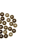 Load image into Gallery viewer, Cute Smokey Quartz Donut Shape Beads, Natural Smokey Quartz Donut Carving Stone, Loose Donut Shape Charm Beads, Energy Healing Stone 6 MM