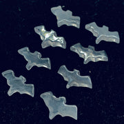 2,3,4,5 Pcs Natural Rose Quartz Hand Carved Bat Shape, Bat Shape Gemstone For Jewellery, Bat Shape Gemstone, 20X10 mm