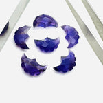 Load image into Gallery viewer, 2,3,4,5,6 Pcs Natural Amethyst faceted eagle Shape gemstone, Faceted Hand Carved eagle gemstone, fancy Shape Gemstone,16X10 mm