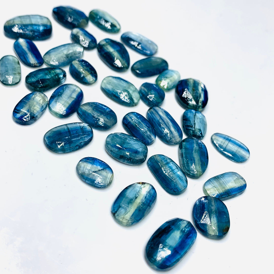 AAA Quality 100% Natural Bio Kyanite Faceted Rosecuts Gemstone, Faceted Gemstone, Faceted Rosecuts Gemstone For Jewellery 10X8 15X10 mm