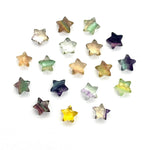 Load image into Gallery viewer, Rainbow Fluorite Star Shape Carved Beads, Fluorite Faceted Star Shape Beads, Jewelry &amp; Craft Beads, Beads Supplies, Colorful Stars 8 MM