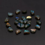 Load image into Gallery viewer, Flashy Labradorite Clouds Shape Gemstone Beads, Labradorite Smooth Cloud Briolette's, Rainy Black Rainbow Cloud for Jewelry Making, 12 MM