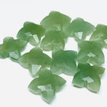 Load image into Gallery viewer, Handmade Carved Aquamarine Flower Gemstone: Loose Stone (12mm)