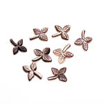 Load image into Gallery viewer, 1 pc Beautiful Brown Mother of Pearl Leaf Shape Gemstone, AAA Luster Pearl Leaf Shape Beads, Jewelry Making Pearl Leaf's, Side Drilled 17 MM