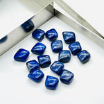 Load image into Gallery viewer, Natural Lapis Lazuli Smooth Leaf Shape Beads, Blue Lapis Hand Carved Fancy Shape Briolette's, Leaf Carving Loose Gemstone Beads, 8X10 MM